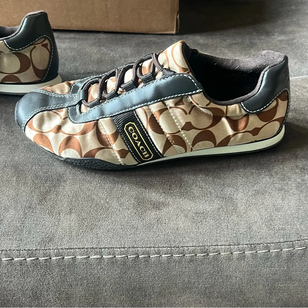 Coach VTG Y2K Women’s Kirby Sateen‎ Sneakers EUC